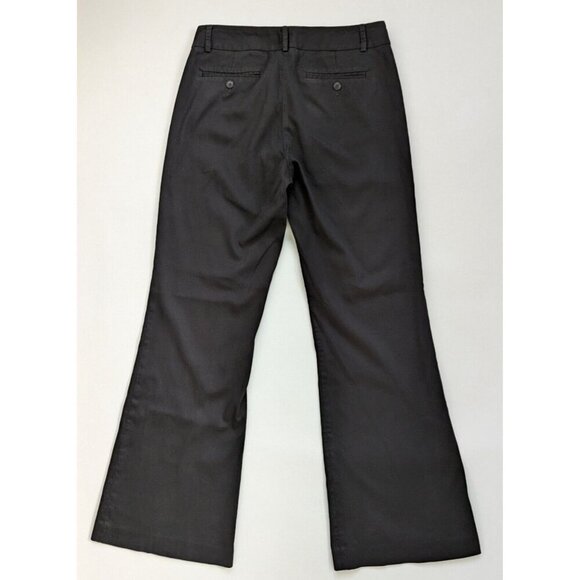 Kenneth Cole Kayla Wide Leg Dress Pant Flat Front Black Size 8 - Picture 5 of 10